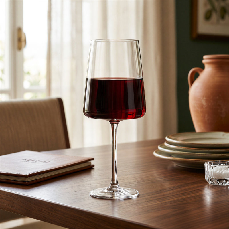 Crystal Red Wine Glass Set