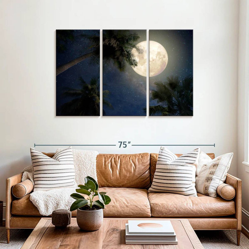 Oberle Tropical Moonlight, 36" H x 57" W