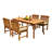 Mateer  Teak Dining Set-322335593
