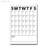 Plastic Dry Erase Board-28142353
