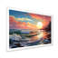«Glorious Pink Blossoming Sunrise Over Ocean I», reproduction sur toile-268261939-40127576