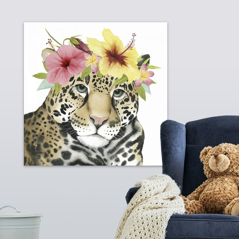 Art de halo tropical vi Shadle, Toile tendue, H 30 po x l 30 po x P 1,25 po