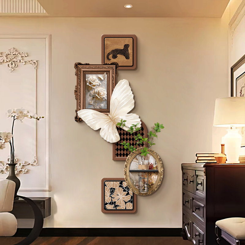 Art mural grès forme libre, H 62,99 po x l 31,5 po x P 1,97 po