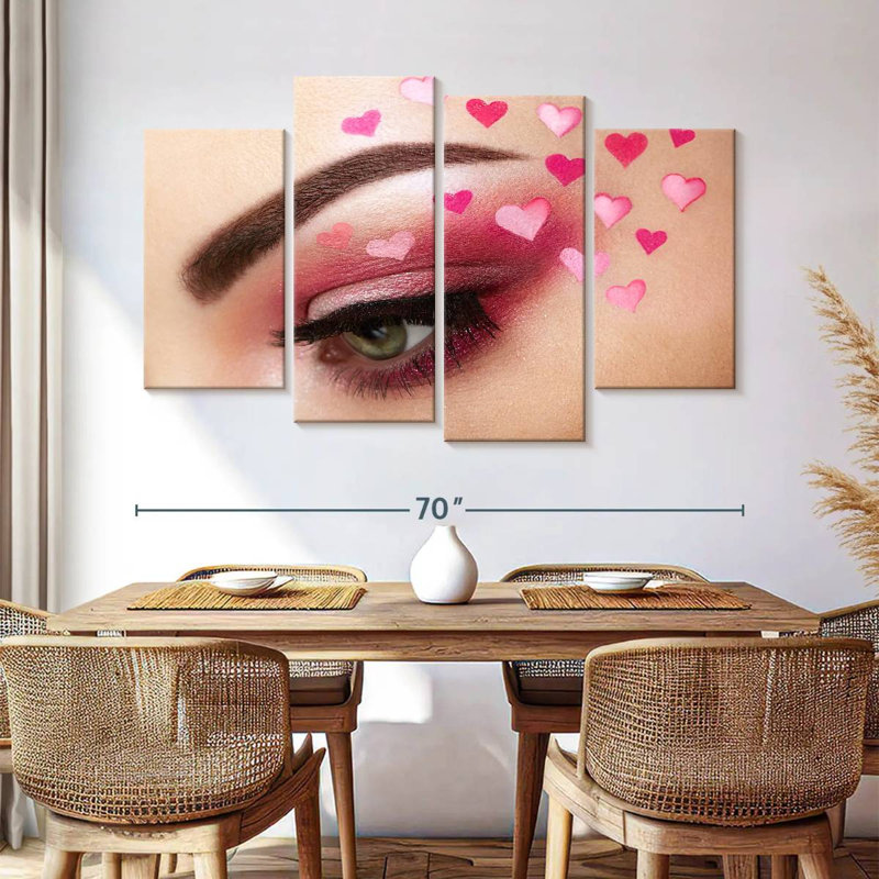 Maquillage pour les yeux Sh Sholworth, H 42 po x l 68 po
