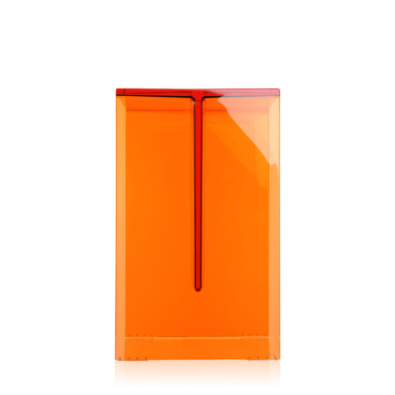 Max Beam End Table, Tangerin Orange