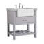 Meuble-lavabo simple 30 po Pelaghia-57367879