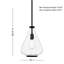 Luminaire suspendu 1 lumière de 9,75 po Kostner-109594265-109594269