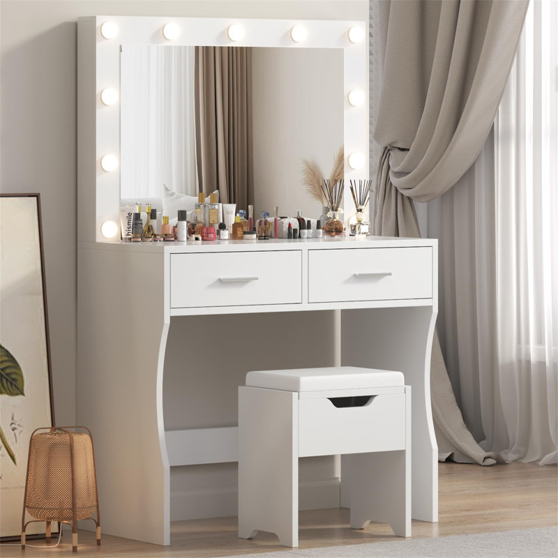Dressing Table with Mirror