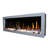 Gloria II Wall-Mounted Electric Fireplace with Smart App Control (Silver)-870763040