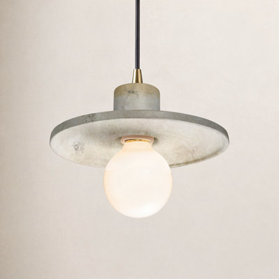 Marlena Single Saucer Pendant