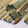 Desilva Handwoven Cotton Yellow/Brown/Beige Area Rug