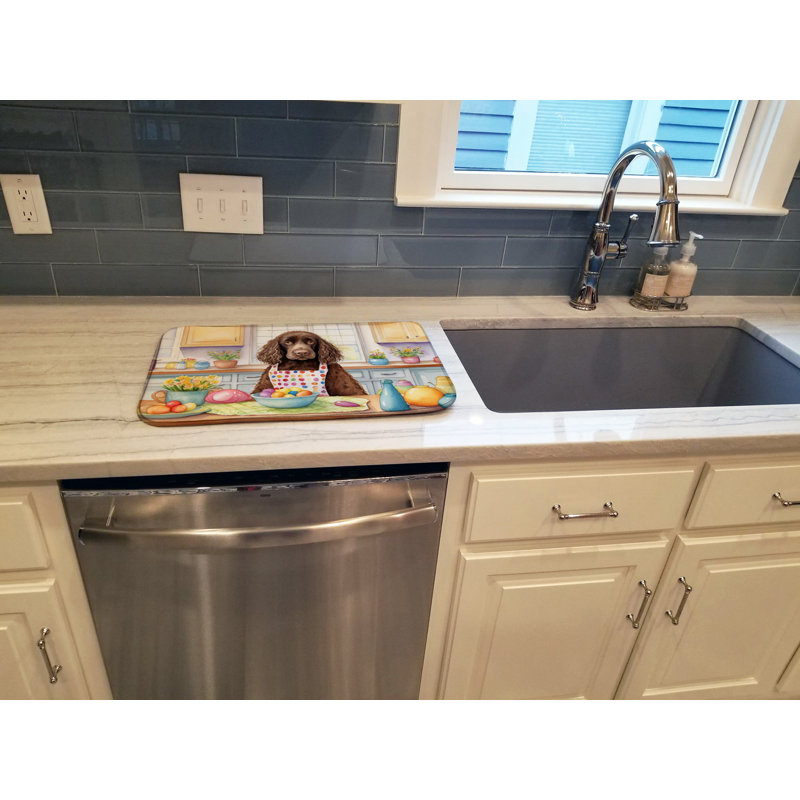 Tapis de vaisselle Decorating American Water Water Spaniel
