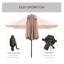 Icarus 4.4m x 2.6m Rectangular Traditional Parasol-1927211892