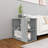 vidaXL Side Cabinet Sofa Table Living Room Storage Cabinet Engineered Wood-1461426189
