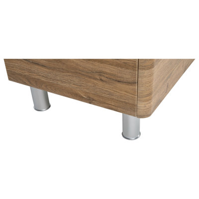 Meuble-lavabo simple avec plateau Kaled 39,1