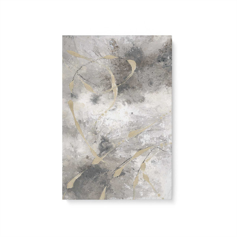 «Gilded Whispers», impression sur archives, Toile tendue, H 18 po x l 12 po x P 1,25 po