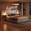 Upholstered Velvet Lift Up Storage Bed-82161958