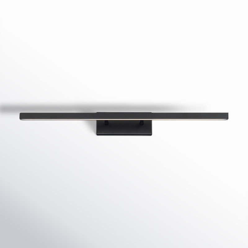 Rochelle 1 - Light LED Bath Bar, Black, 3000K