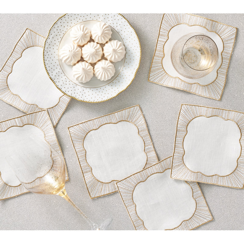 Frame Cocktail Napkin in a Gift Box