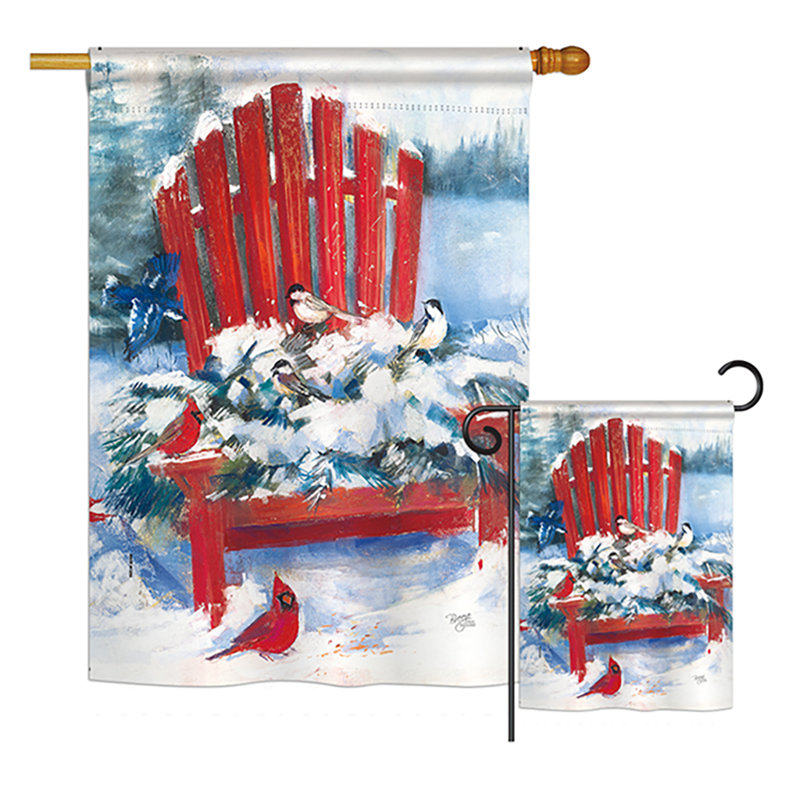 Double Sided Polyester Animal Flag Set