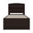 Twin XL Size Platform Bed With Storage LED Headboard, Charging Station, Trundle And Drawers