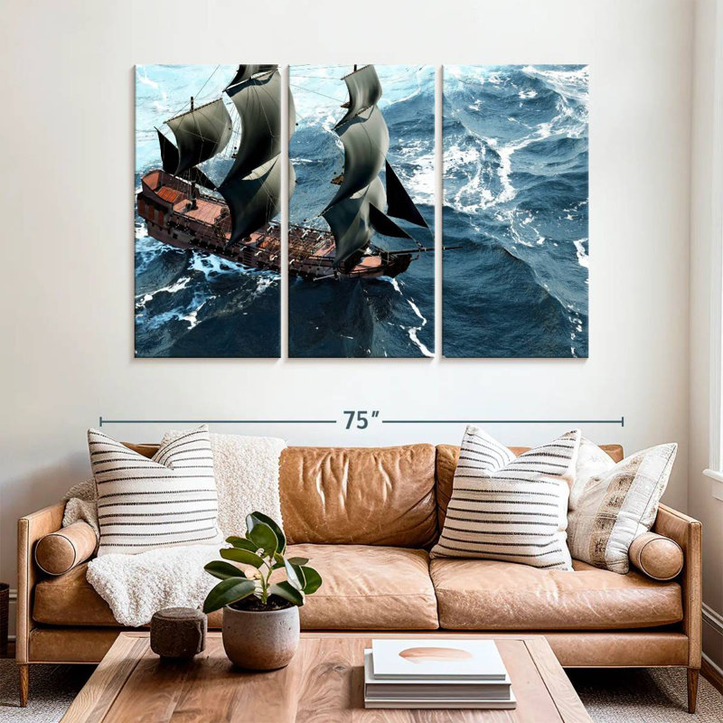 Mehar Pirate Boat, 42" H x 65" W