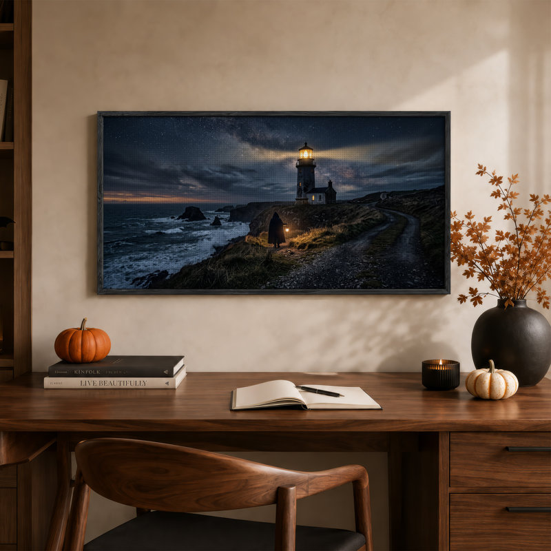 Art mural sur toile Halloween, 40“W x 20”H