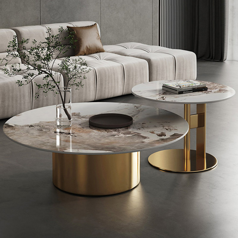 Cullins, 15.7" H x 31.5" L x 31.5" W, Gold