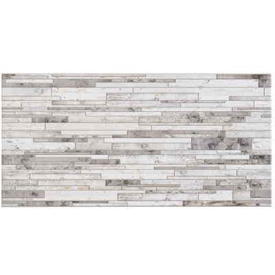 Gabourey 18.7 cm x 95.7 cm Wall Panel in Grey (6-pack)