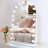 Ensoll Arch Lighted Makeup Mirror With 19 Dimmable LED Lights And 360 Degree Rotation