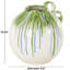  Vase en céramique avec goutte et poignées