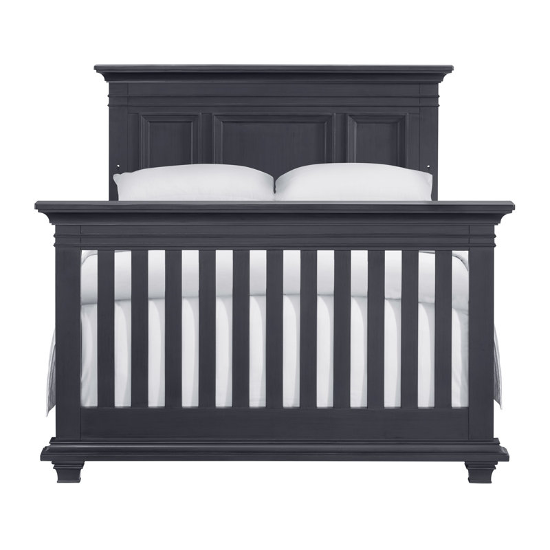 Lit de bébé convertible 4-en-1 WESTON, Bleu marine foncé