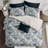 Provence Navy/Ivory Standard Cotton Comforter Set-60308533