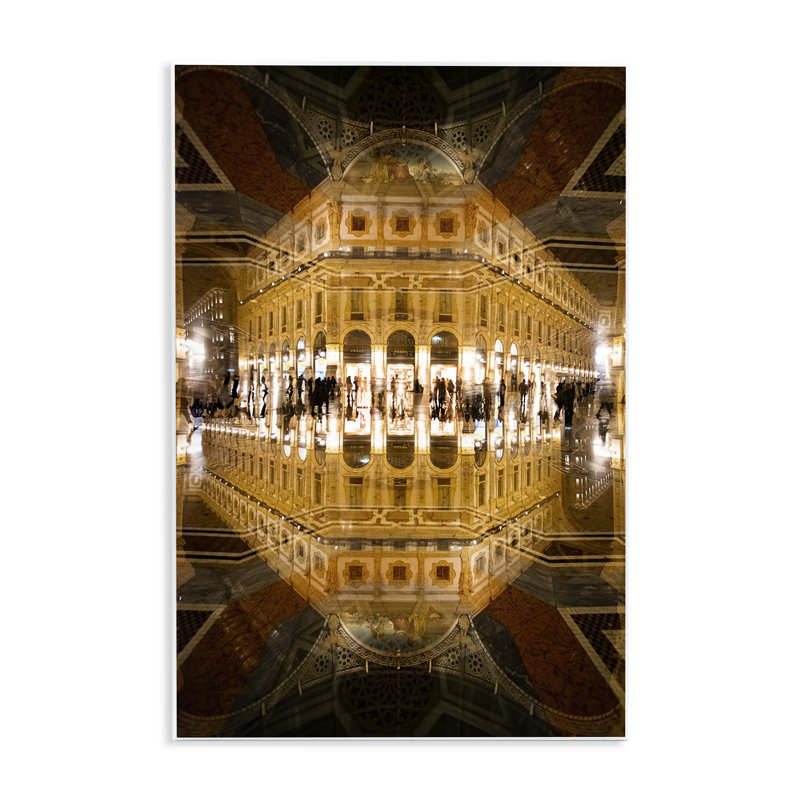 Miroir illuminé, plaque murale, par Robin Vandenabeele, H 15 po x l 10 po