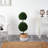 Boxwood Double Ball Topiary Artificial Tree