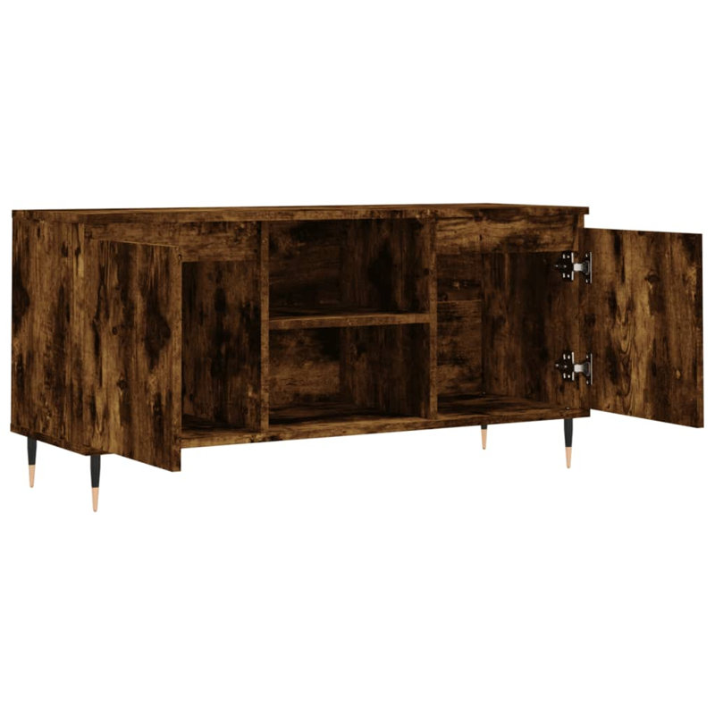 Etude TV Stand for TVs up to 43", Smoked Oak