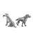 Vagabond House Morning Hunt Pewter Hunting Dogs Salt and Pepper Shaker Set