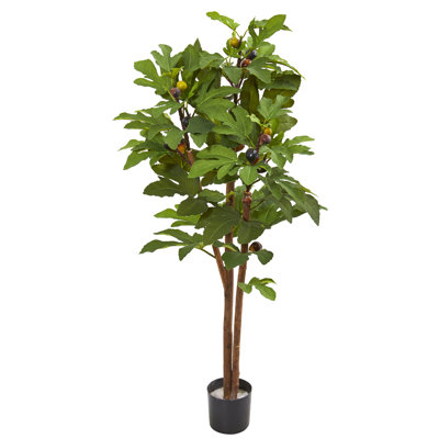 Figuier artificiel en pot