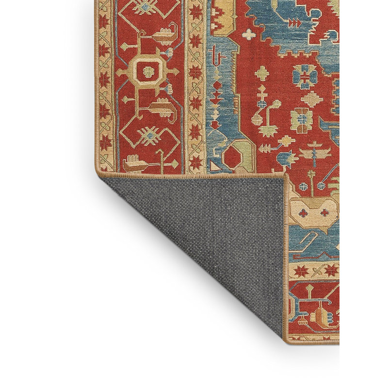 Tapis rouge à motif sud-ouest, Rectangle 2 pi x 3 pi