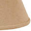 Abat-jour empire en coton (attache) brun-866985742