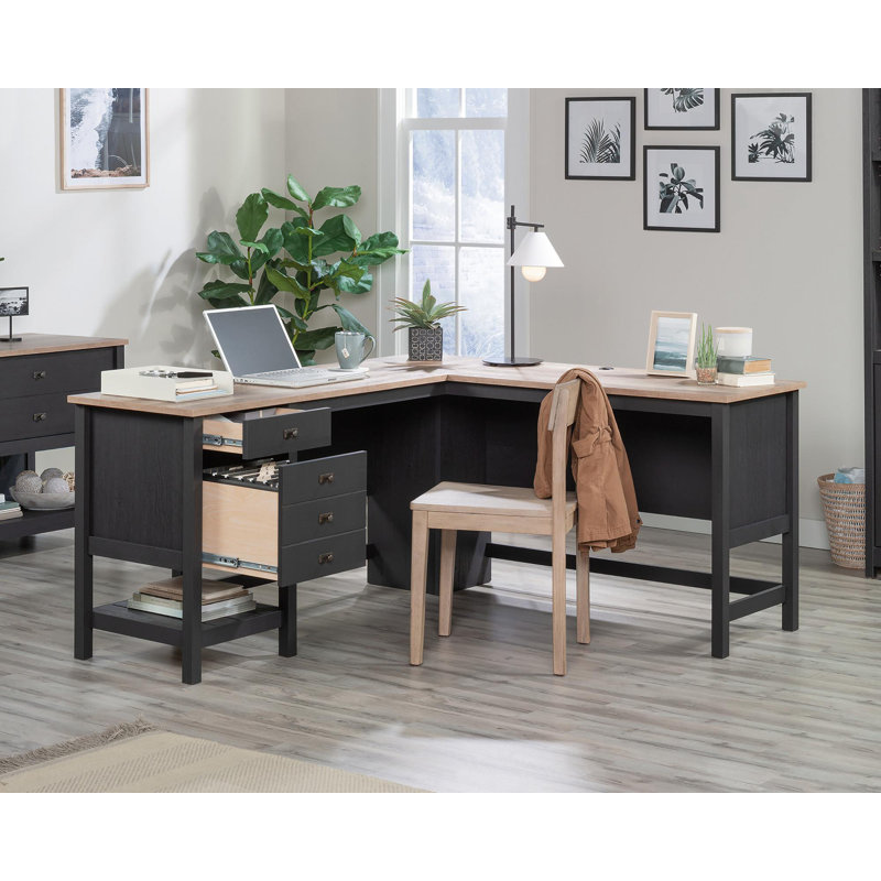 Frytown L-Shaped Executive Desk