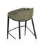 ASTRA Upholstered Stool with Metal Frame-13606073-20686368