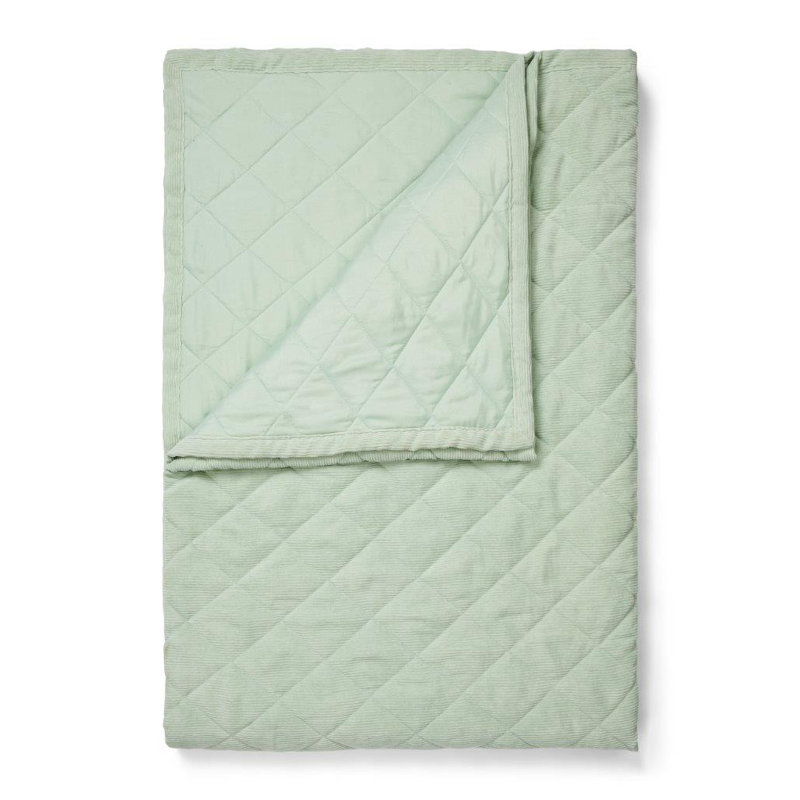 Billie Polyester Bedspread, W220 x L265cm, Frosty Mint