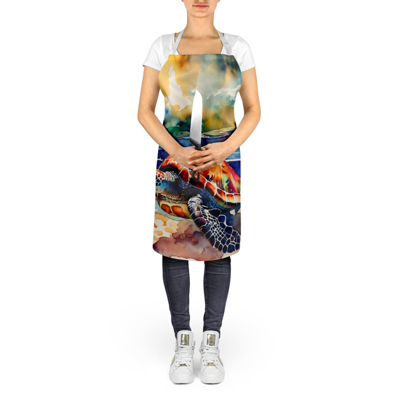 Tablier de tortue de mer caouanne