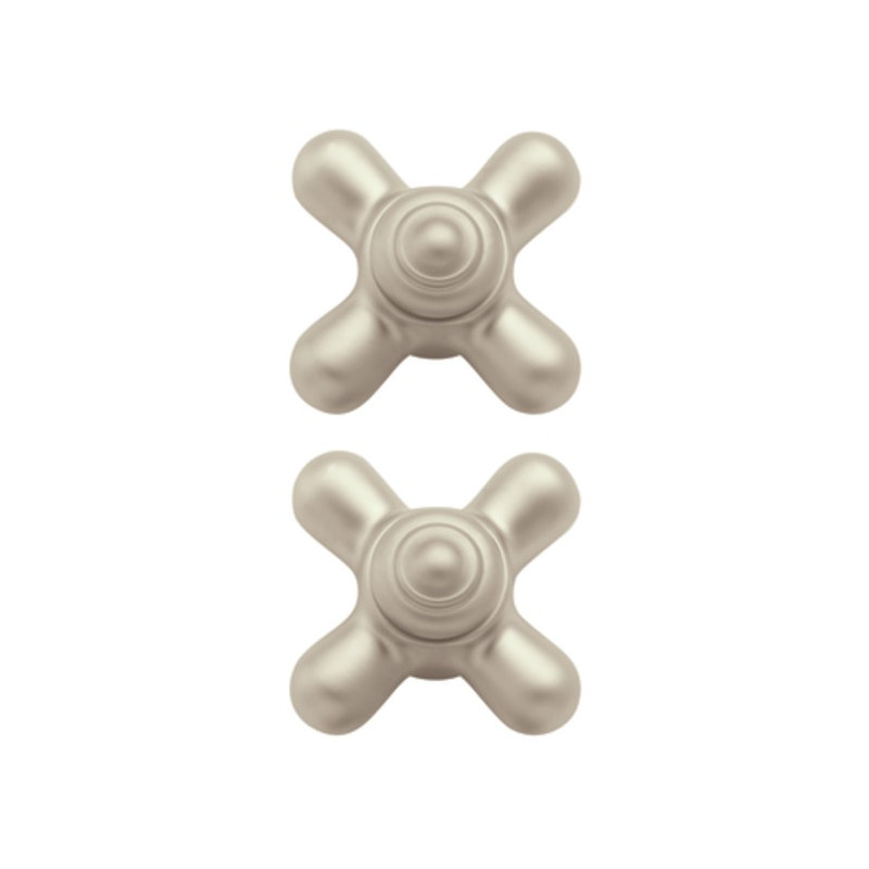 Petites inserts de poignée croisée Monticello, Satin
