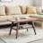 31.5"L Solid Oak Coffee Table With Shelf-578589434-553485118