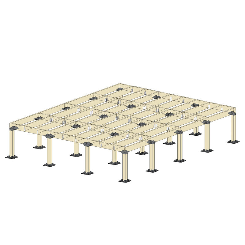 Ensemble de blocs de terrasse robustes pour terrasses jusqu'à 12 pi x 12 pi
