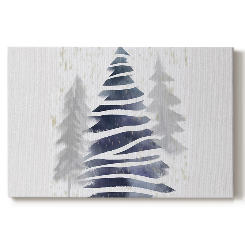 Art de Noël des Fêtes de Noël III - Toile tendue avec châssis - C XXVII, H 8 po x l 12 po