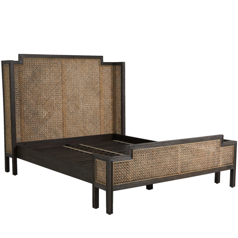 Camille Low Profile Platform Bed, Queen