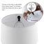 Lampe de table en céramique 3 voies avec abat-jour rigide-337248692